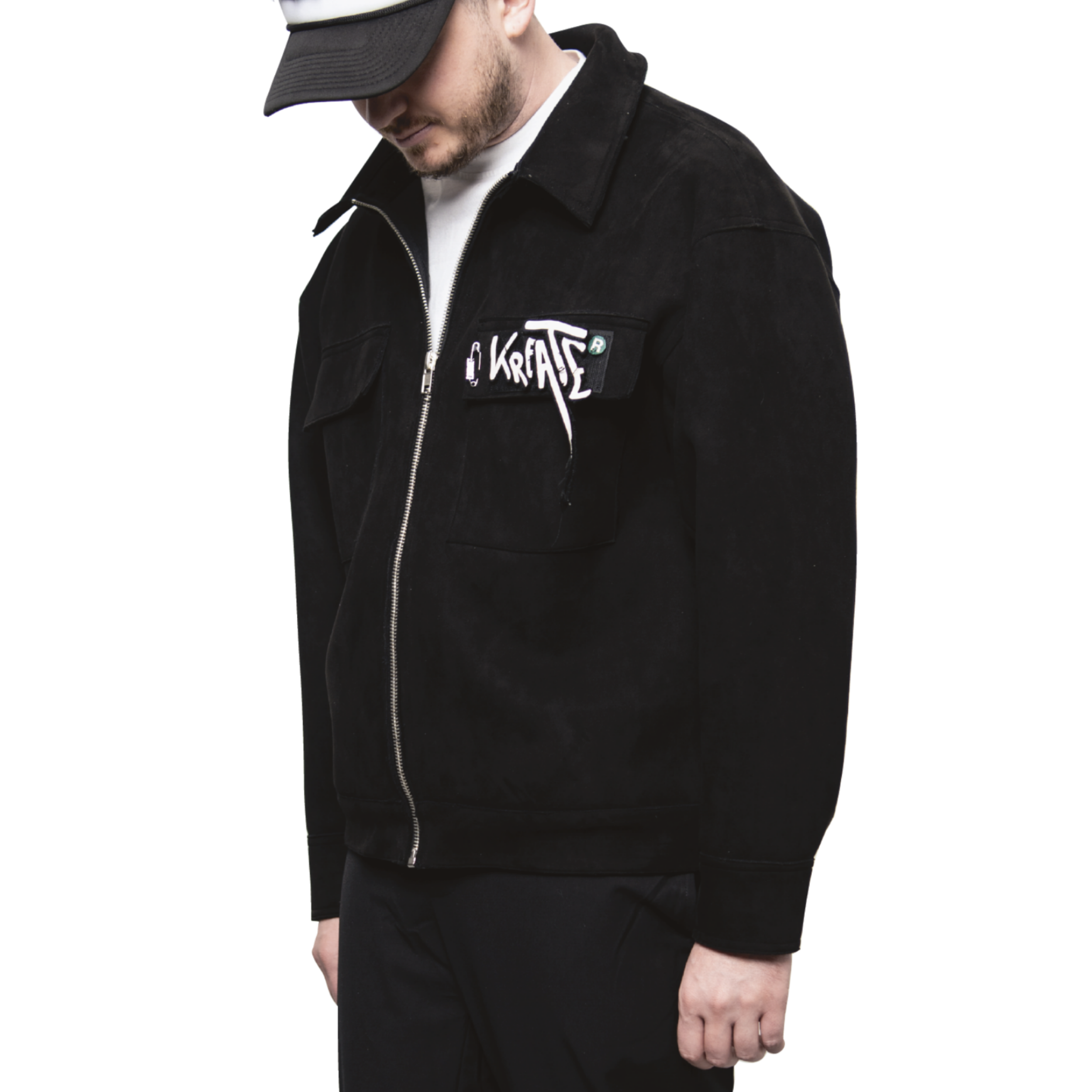 Jacket with 2025 velcro for patches